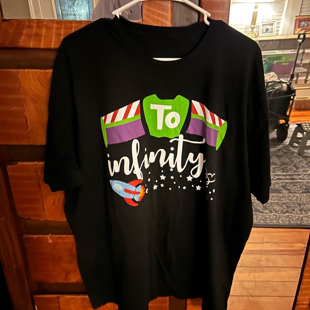 Black men’s Shirt with Toy Story Design